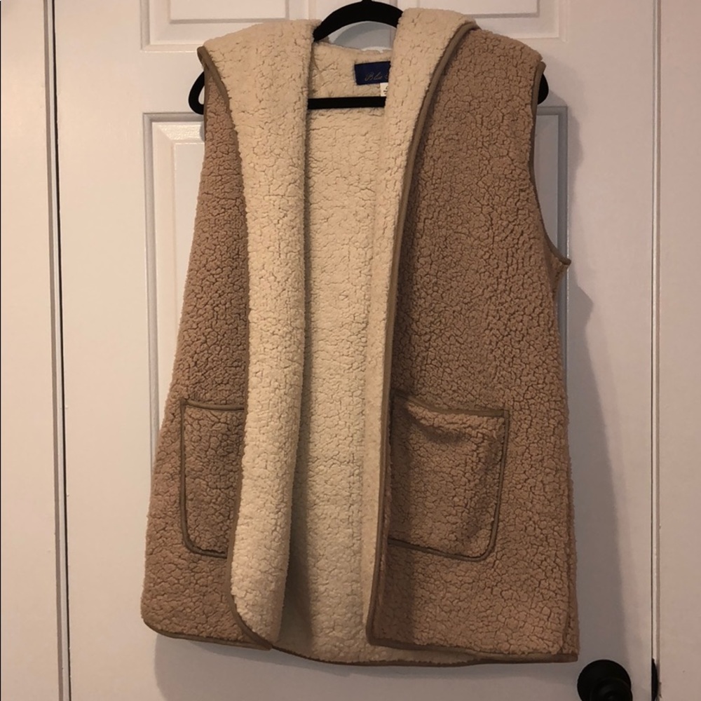 BEAR VEST WITH HOOD